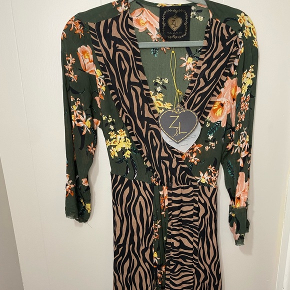 Panthera Z&L Europe Maxi dress bohemian style size M - Picture 4 of 13